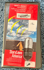 StoryLines America Midwest Regional Literature Radio Series 13 Programs VHS Tape