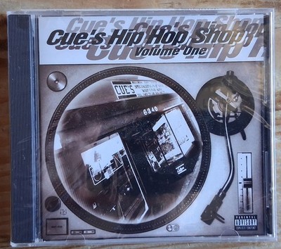 NEW / Sealed  Cue's Hip Hop Shop Volume One CD Explicit Hip Hop Compilation