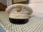 Vintage WW2 Marines Military Dress Hat, Some Wear