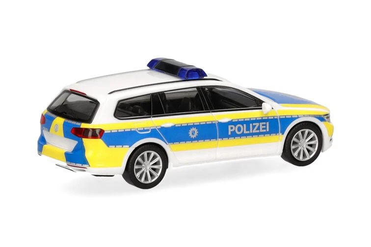 HERPA - VOLKSWAGEN Passat Variant Polizia di Brema - 1/87 - HER098465 - Immagine 2 di 4