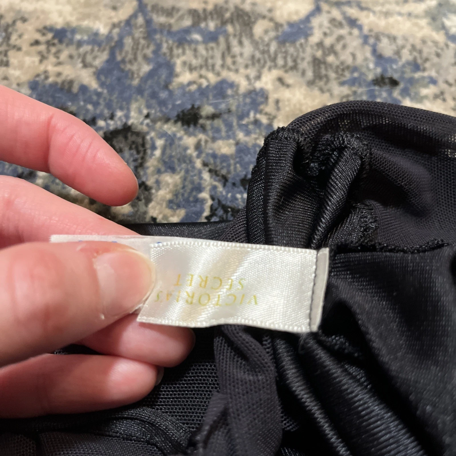 UNDERCOVER Camicia da notte vintage Victorias Secret donna S abito slip pizzo lingerie