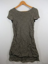 Vintage Jones New York Floral Dress Women 8 Short Sleeve 90s Grunge