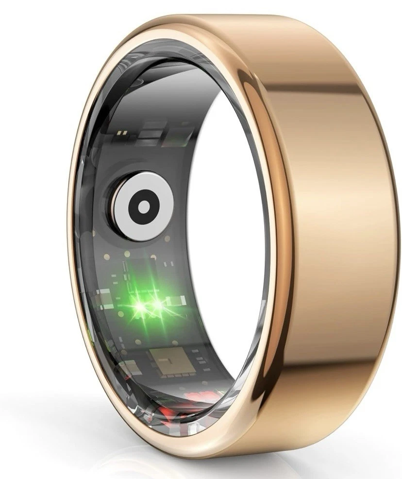 Smart Ring Men Ladies iOS Android Fitness Tracker Sleep Heart Steps QRing App
Opens in a new window