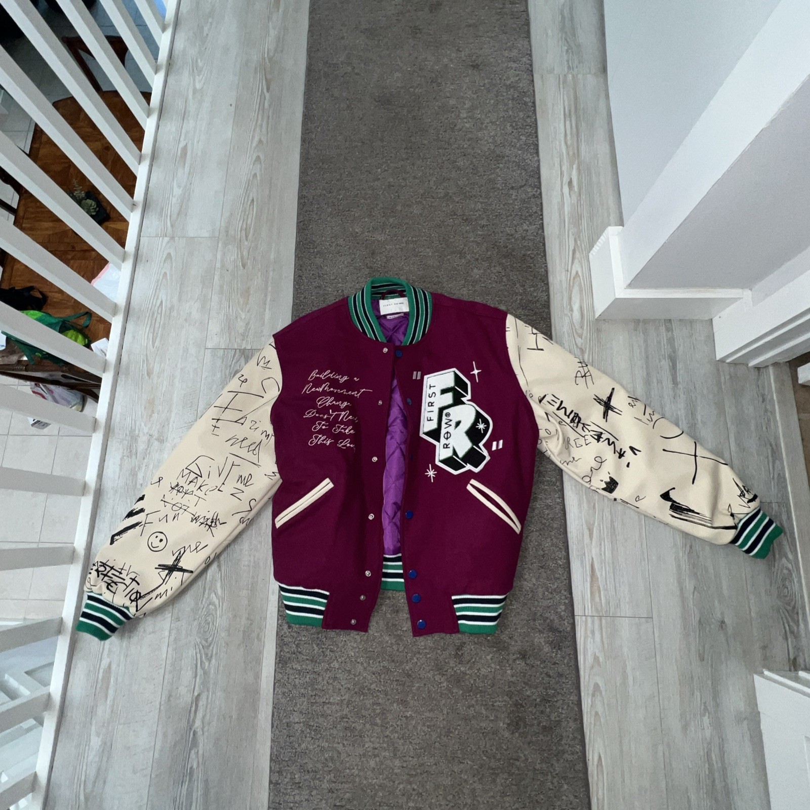 Giacca Prima Fila Varsity Media