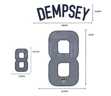 Conjunto de nombre y número para la Copa Mundial USMNT 2012 Home&Away Top Fútbol Fútbol
