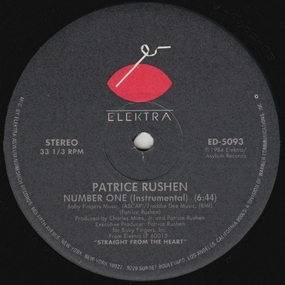 PATRICE RUSHEN Remind Me/Number One 12
