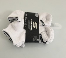 Skechers Comfort Included 6 Pairs Premium No Show Sock Size Small Kids 11-3.5