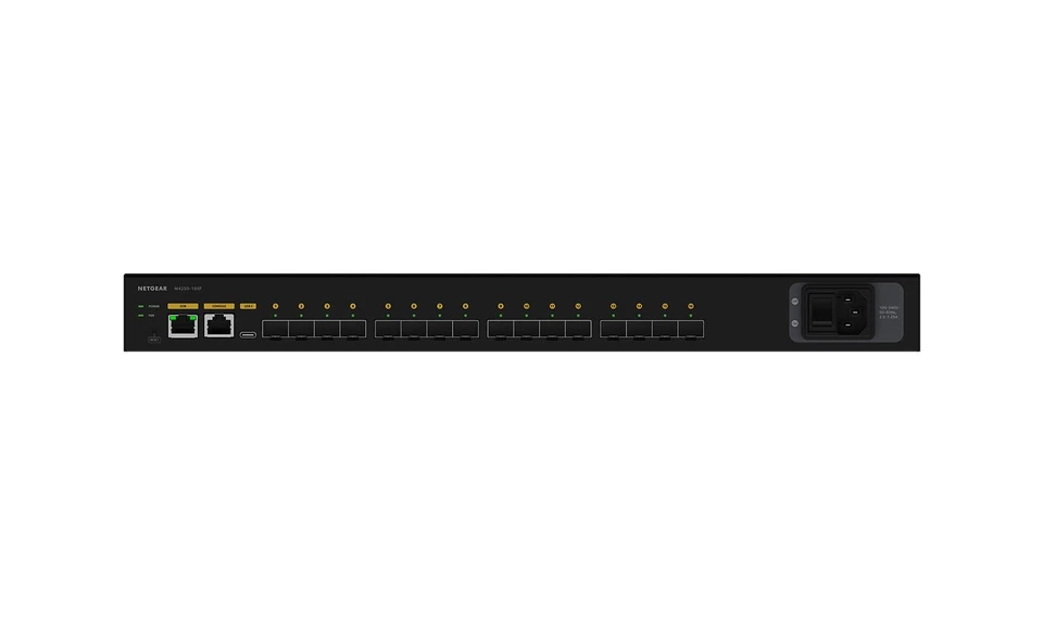 BZBGEAR NET-M4250-16XF-PC NETGEAR AV Line M4250-16XF Managed Switch 16x10G SFP+ - Image 4 of 4