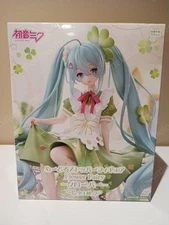 Hatsune Miku Noodle Stopper Figure Flower Fairy Clover FuRyu New US Seller