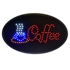 USED Alpine Led Coffee Sign 23” X 14” ALP497-05