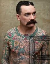 Vintage, Tattoo Art photography 11 x 14" Photo Print