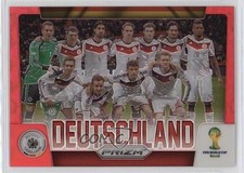2014 Panini Prizm World Cup Team Photos Red 93/149 Germany Deutschland #15 7f0