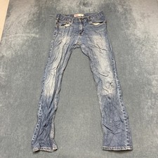 Levi's 511 Jeans Boys 20 Reg 30x30 Blue Denim Cotton Stretch Skinny Leg Zip Fly