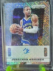 Panini Prizm Deca 2024-25 Jonathan Kuminga Warriors Auto 10/25 PDS-JKU1