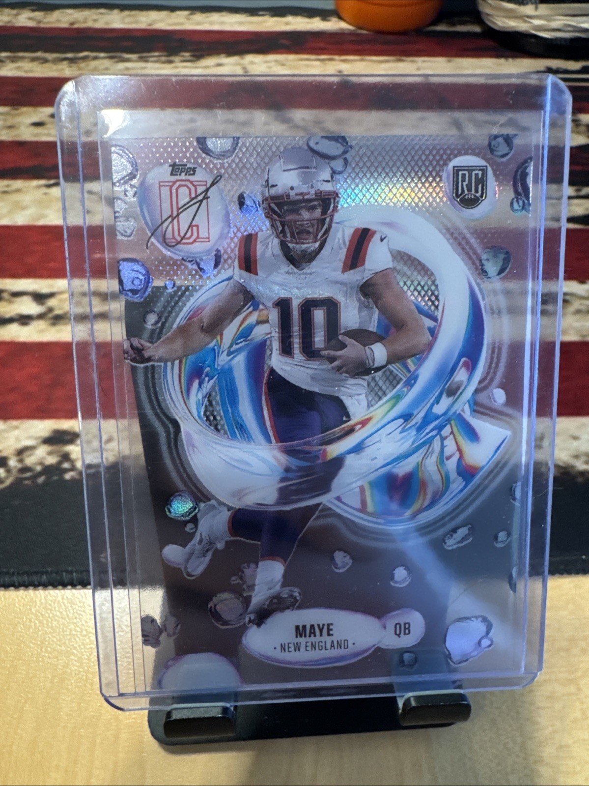 2024 Topps Signature Class Drake Maye Fluidity #F-3 SP RC New England Patriots 