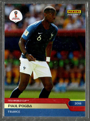 2018 Panini Instant World Cup - Paul Pogba #127 /90 for sale