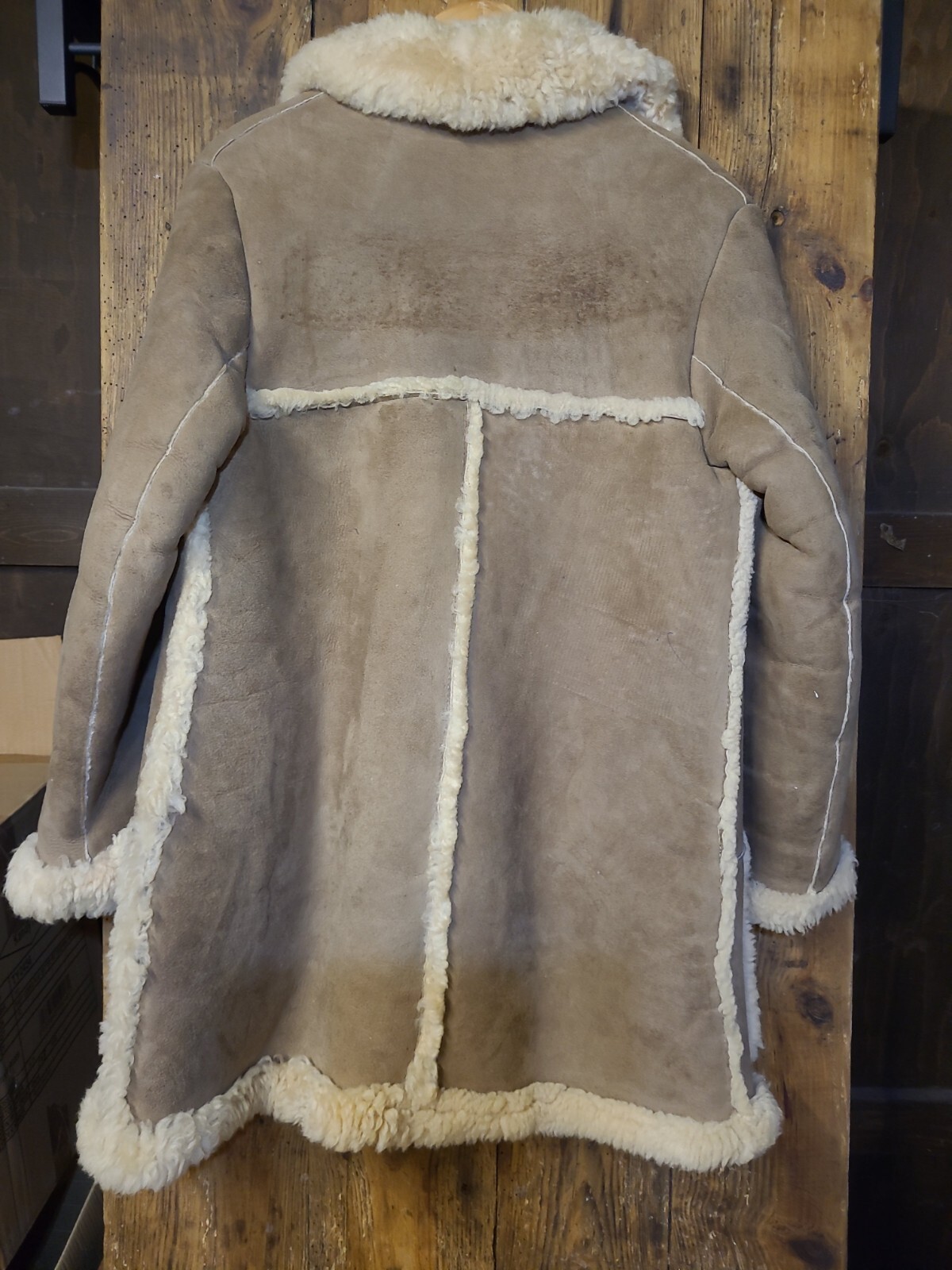 Baileys of Glastonbury Vintage sheepskin coat jacket shearling 70s