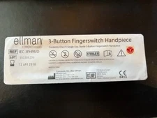 Ellman Pelleve 3-Button Fingerswitch Handpieces  IEC-3FHPB/D