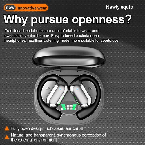 OWS Auriculares Inalámbricos Bluetooth Auriculares Deportes Gancho Auriculares para Correr - Imagen 7 de 43