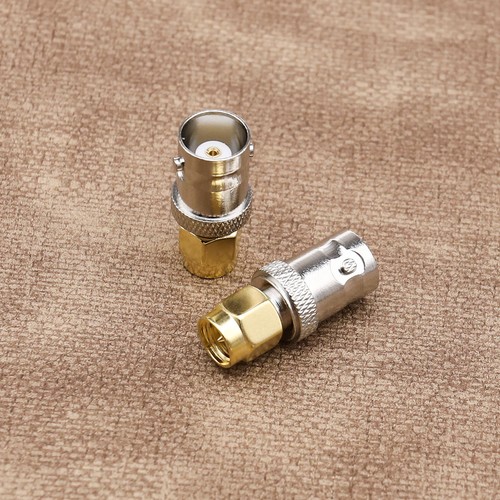 4pcs BNC Female Jack to SMA Male Plug Adapters RF Coaxial Connectors Gold-plated - Picture 7 of 9