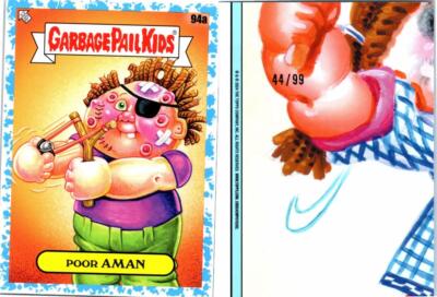 PC 4 Childrenページ 2024 GARBAGE PAIL KIDS KIDS AT PLAY - BLACK PARALLEL CARD
