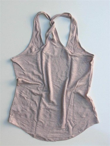 Camiseta sin mangas Moda International de lino con espalda torcida nueva sin etiquetas precio de venta sugerido por el fabricante 45 USD - Imagen 9 de 11