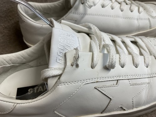 GOLDEN GOOSE STARDAN LEDER SNEAKER WEISS UK 7 EU40 XE35 - Bild 12 von 19