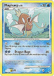 Pokemon Diamond & Pearl Mysterious Treasures- Magikarp Card 89/123