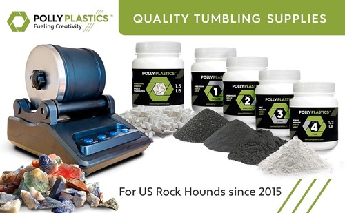 Complete Rock Tumbler Grit and Polish Refill Kit - 4-Step Media for 20lbs - Picture 10 of 10