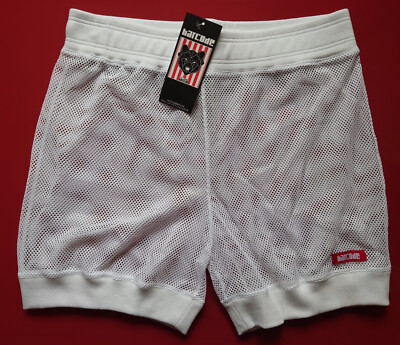Barcode Berlin Mesh-Short Adel Gr. XL weiß Neuware mit Etikett
