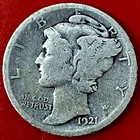 1921 MERCURY DIME