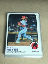 2022 Topps Heritage Baseball Alex Reyes St Louis Cardinals #103 M35