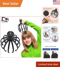 Head Massager Electric Octopus Claw Scalp Stress Relief Therapeutic Scratcher...