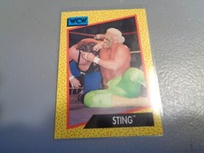 Sting 1991 Impel WCW Wrestling Trading Card #8