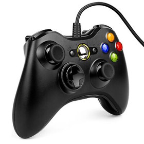 For Microsoft Xbox 360 Wired USB Game Controller PC Windows 11/10/8/7/XP Gamepad