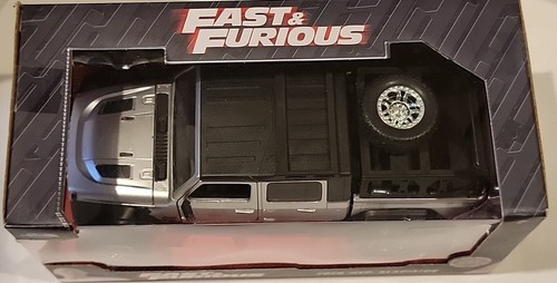 Fast & Furious 2020 Jeep Gladiator Diecast Car 31984 Silver Jada 1:24 Rare Box! - Picture 5 of 7
