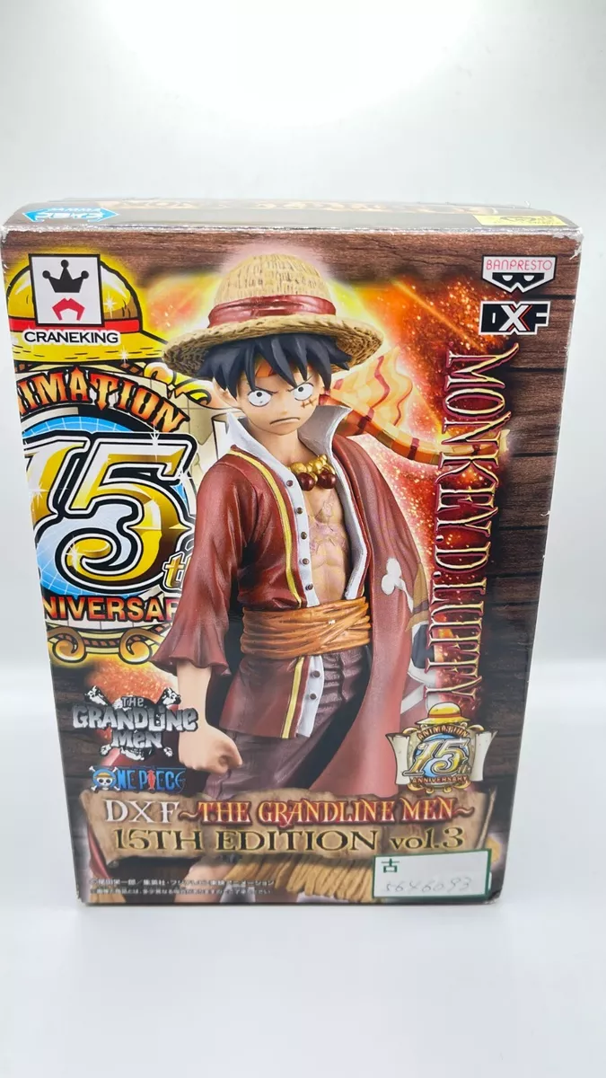 Monkey D Luffy DXF Figure The Grandline Men 15th Edition Vol 3 DX