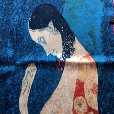 Luxury Pure Charmeuse SilkScarf-Gustav Klimt's Ladies,FreeGift Wrapping in a Mat