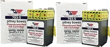 Pitney Bowes 793-5 Ink Cartridge replacement for SendPro and DM Series (2-Pack)