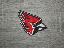 Ball State Cardinals University College Embroidered Iron On Patch 3" x 2.5"