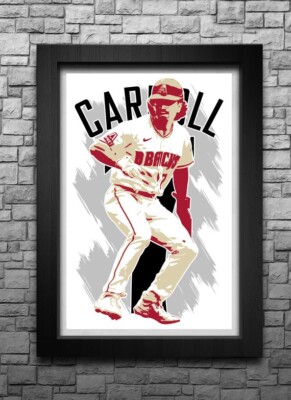 CORBIN CARROLL art print/poster ARIZONA DIAMONDBACKS FREE
