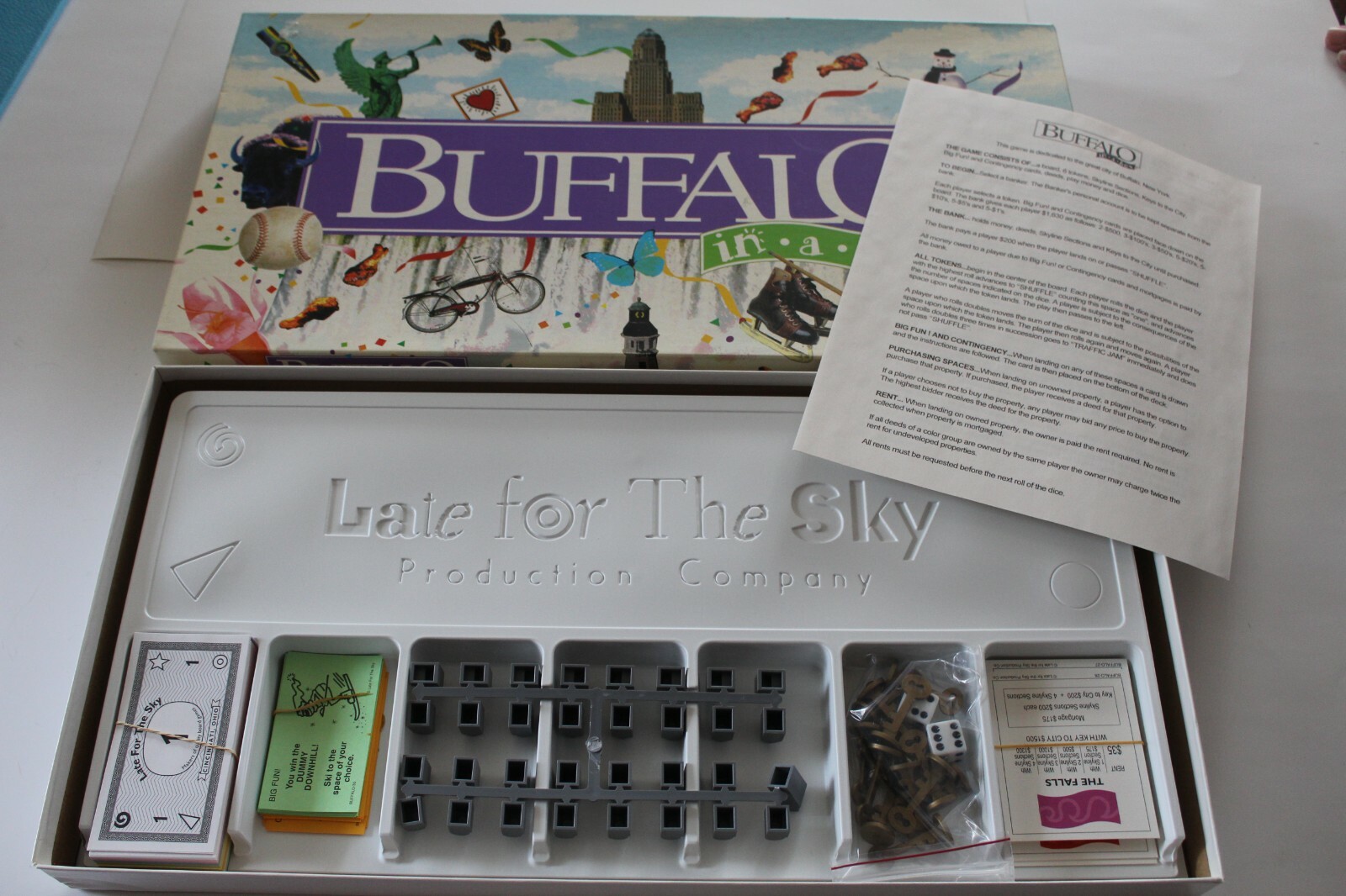 BUFFALO IN A BOX Board Game eBay