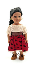 American Girl Doll  6" Mini Meet Josefina Doll WITH BOX