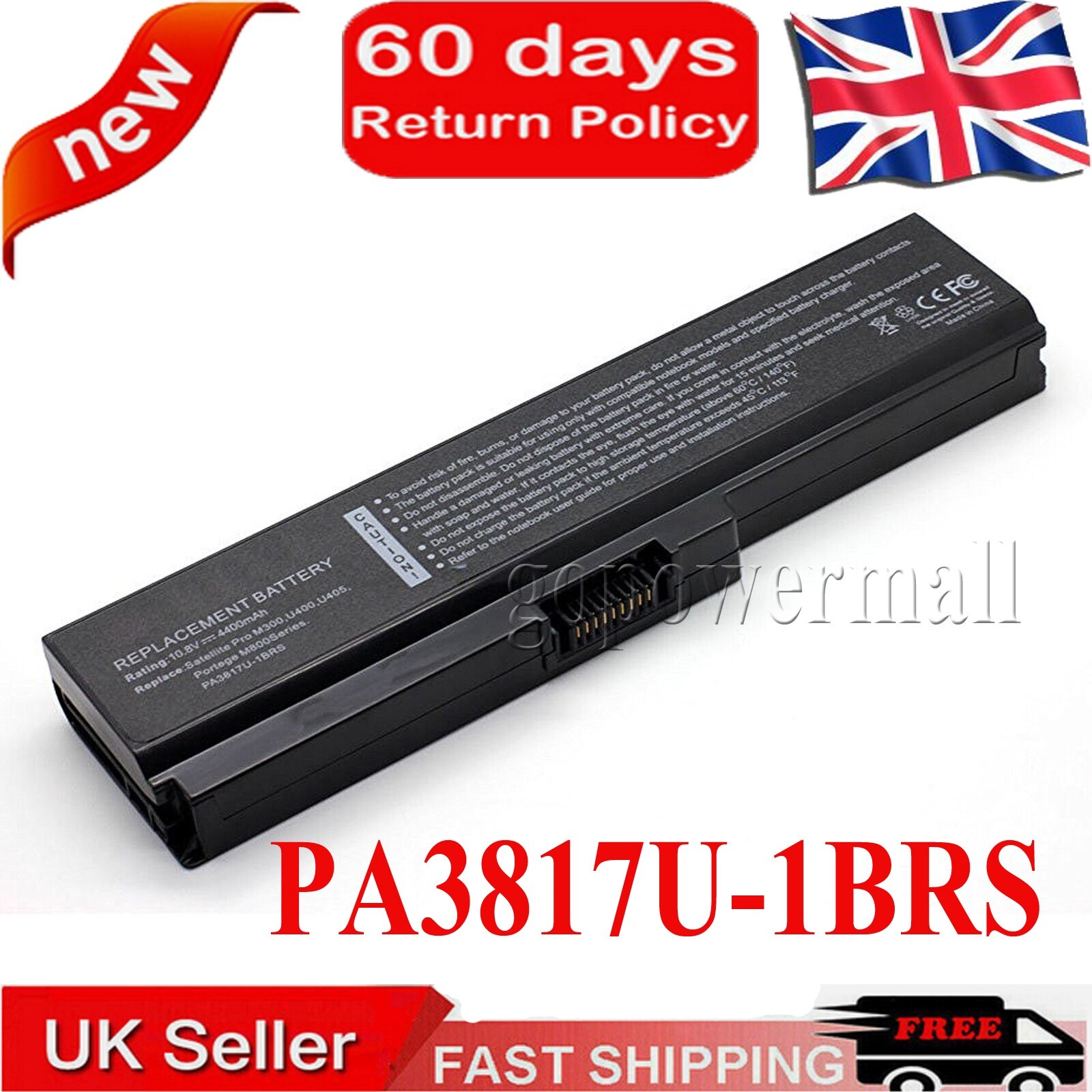 PA3817U-1BRS PA3818U-1BRS for Toshiba L755 L675 L750 L700 P755 P750 P755 C655