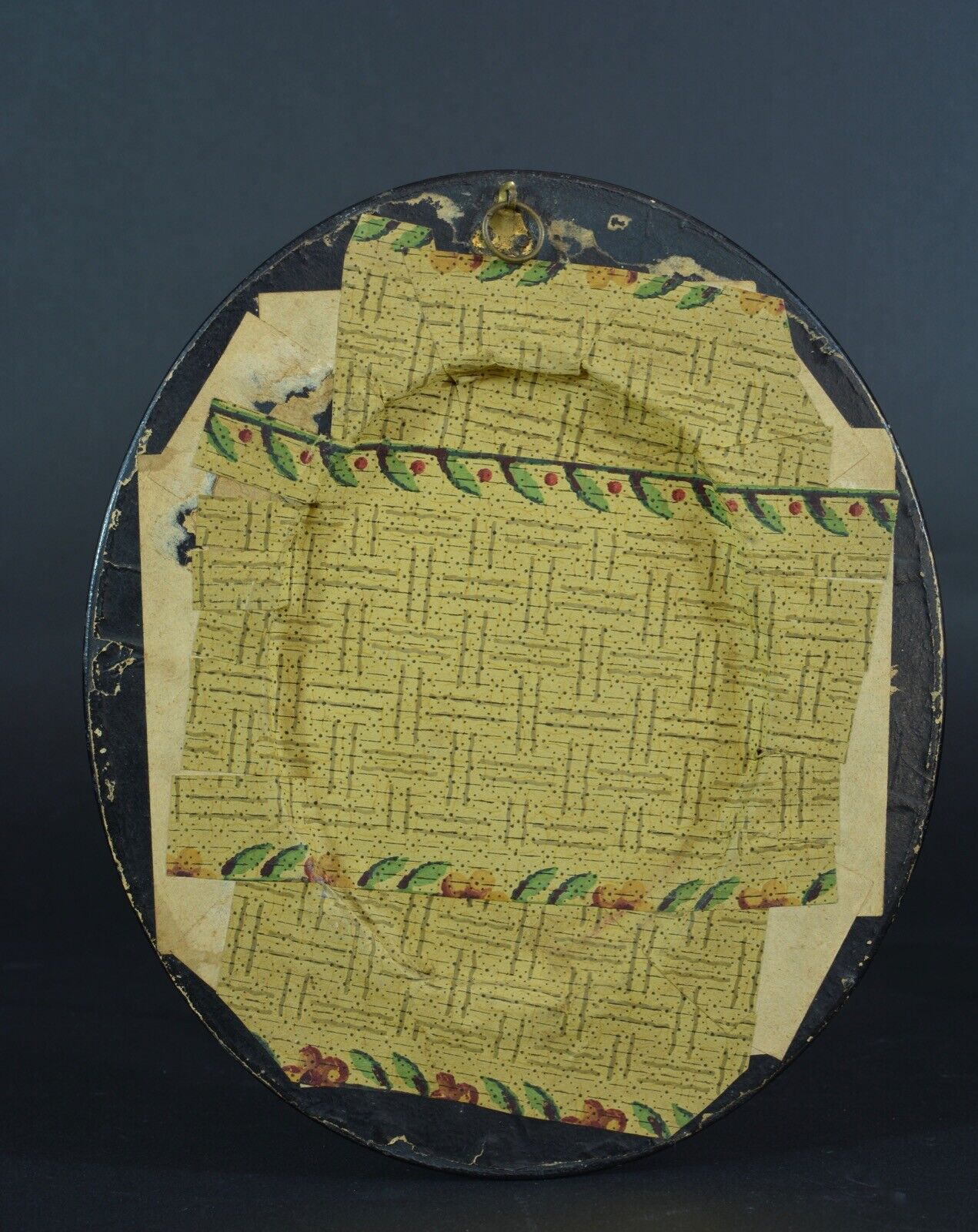 Reliquaire 19e Cadre Pierre du Calvaire et fleurs de Nazareth Naoléon III Originele garantie, kwaliteitsgarantie!