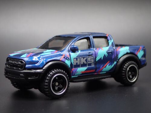 Modello Auto Diecast In Scala 1/64 Ford Ranger Raptor Pickup Truck 2017-2020 HKS - Foto 2 di 8