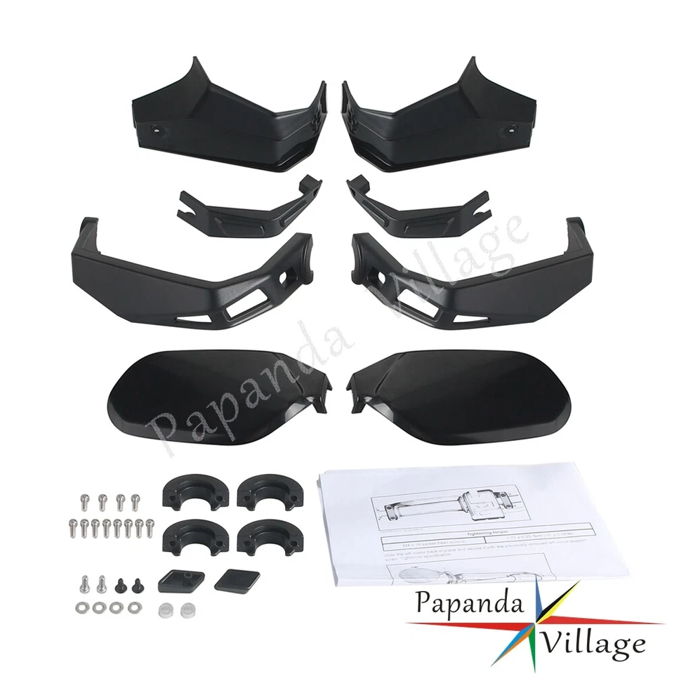 Handguards w/Hand Guard Wind Deflector Kit For Can-Am Ryker 600 900 Sport '19-23 - Image 3 of 4