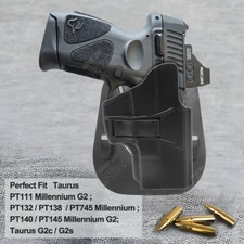 Holster OWB For Taurus PT111 Millennium G2 G2c G2S PT140 P132 138 145 Holder