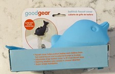 Good Gear Dolphin Bathtub Faucet Cover - Blue Dolphin....NEW