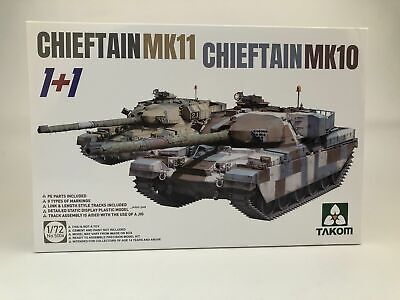 Buy TAKOM 5006 1/72 CHIEFTAIN MK11+CHIEFTAIN MK 10 MODEL KIT